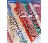 Cambridge IGCSE® and O Level Accounting Coursebook [Lingua inglese]