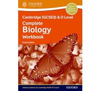 Ron Pickering – Cambridge IGCSE & O Level Complete Biology – Workbook – Tascabile