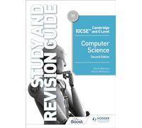 David Watson He Cambridge IGCSE and O Level Computer Science Study a (Tascabile)