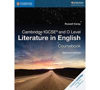 Russell Carey Cambridge IGCSE® and O Level Literature in English Cou (Tascabile)