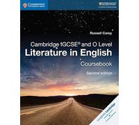 Cambridge IGCSE® and O Level Literature in English Coursebook [Lingua inglese]