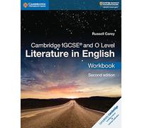 Russell Carey – Cambridge IGCSE® and O Level Literature in English Workbook – Tascabile