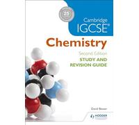 David Besser Cambridge IGCSE Chemistry Study and Revision Guide (Tascabile)