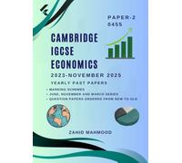 Cambridge IGCSE Economics (0455) Paper 2: Past Papers Practice Book