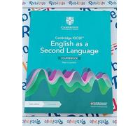 CAMBRIDGE IGCSE ENGLISH AS A SECOND LANGUAGE 6ED - (9781009031943) + Materiali didattici - Rebillo