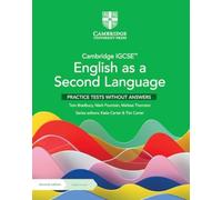 Tom Bradbury Ma Cambridge IGCSE™ English as a Second Langu (Mixed Media Product)