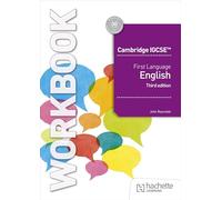 Cambridge IGCSE First Language English Workbook