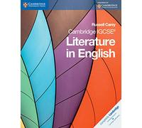 Cambridge IGCSE Literature in English [Lingua inglese]
