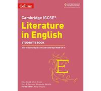 Anna Gregory – Cambridge IGCSE™ Letteratura in inglese – Libro dello studente – Tascabile