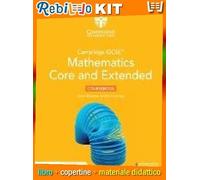 CAMBRIDGE IGCSE MATHEMATICS 3RD ED: COURSEBOOK (DIGITALE CON LICENZA 2 ANNI) (9781009343671) - Libro Scolastico + Kit Scuola con Copertine Rebillo