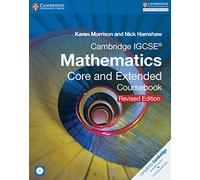 Cambridge IGCSE Mathematics Core and Extended Coursebook with CD-ROM [Lingua inglese]