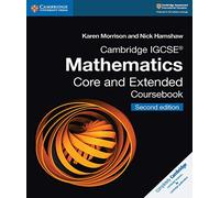 Cambridge Igcse(r) Mathematics Core and Extended Coursebook [Lingua inglese]
