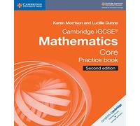 Cambridge Igcse(r) Mathematics Core Practice Book [Lingua inglese]
