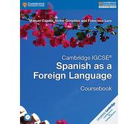 Cambridge IGCSE® Spanish as a Foreign Language Coursebook with Audio CD [Lingua spagnola]