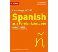 Libby Mitchell Ana Kolkowska Cambridge IGCSE™ Spanish Student's Book (Tascabile)