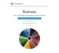 Cambridge International As & a Level Business Exam Preparation and Practice + Digital Access 2 Years