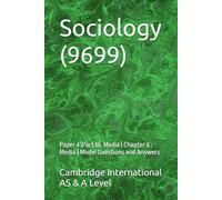 Cambridge International AS & A Level Sociology (9699) Paper 4 (Part B): Media: Chapter 6 : media | Model Questions and Answers