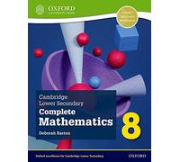 Cambridge lower secondary complete mathematics. Student's book. Per la Scuola media. Con espansione online (Vol. 8)