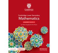 Cambridge lower secondary mathematics. Stages 7-9. Learner's book