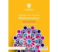 Cambridge lower secondary mathematics. Stages 7. Learner's Book. Per le Scuole superiori. Con Contenuto digitale per accesso online