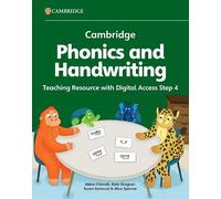 Cambridge phonics and handwriting. Teaching resource. Con Digital Access 4: Early Years