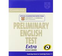 Cambridge Preliminary English Test Extra Student's Book [Lingua inglese]
