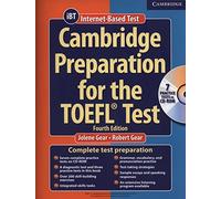 Cambridge Preparation for the TOEFL® Test Book with CD-ROM