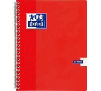 Cambridge quaderno a spirale 17 x 22 100 pagine, a quadretti grandi Oxford