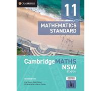 CambridgeMATHS NSW Stage 6 Mathematics Standard Year 11