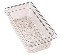 Cambro 20 CWD135 1/2 bacinella di scarico ripiani, trasparente