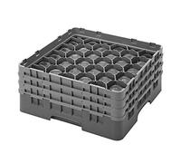 Cambro 30S638 Camrack Cestini in Polipropilene per Steli e Becher con 30 Scomparti, Misura 1/1, Mirtillo, Diametro 7,94 cm, Altezza Massima 17,4 cm, Confezione da 3