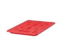 Cambro Camwarmer-GN 1/1 - Piastra riscaldante per EPP160, EPP180, EPP180LH, EPP300, EPP400, in Polipropilene, Colore: Rosso, 53 x 32,5 x 3 cm