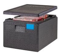 Cambro EPP180110 Cam Gobox, top loader, 1/1 GN pan, 20 cm, 46 L, nero