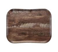 Cambro FE488 - Vassoio in polipropilene Versa, 15 mm x 460 mm x 360 mm, rovere scuro