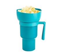 Cambutrice Di Stadio, Tazze Da Stadio Portatili, Secchio Popcorn Per Bicchiere Di Di Snack Da 2 In 1 Portatili, Dollari Di Popcorn, Snack Resistenti Al Calore Per Viaggi, Parco, Teatro, Cinema,