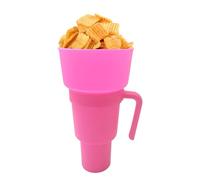 Cambutrice Di Stadio, Tazze Da Stadio Portatili, Secchio Popcorn Per Bicchiere Di Di Snack Da 2 In 1 Portatili, Dollari Di Popcorn, Snack Resistenti Al Calore Per Viaggi, Parco, Teatro, Cinema,