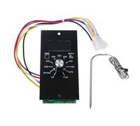 CAMCHJVVM AC 120 V, 60 Hz Scheda di Controllo termostato Digitale Sostitutiva aggiornata e sonda for Carne Adatta for griglia a Pellet Pit Boss