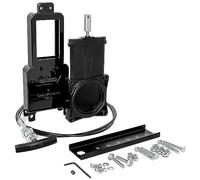 Camco 39519 Waste Valve Kit for RV Sewer Systems - Includes 3" Sewer Valve with Metal Handle and 32" Extension Cord, Installation Hardware Included
