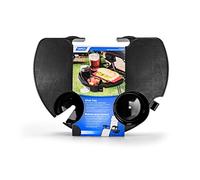 Camco 51834 Zero Gravity - Vassoio per sedia e portabicchieri, colore: Nero