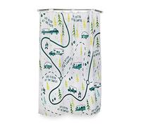 Camco 53245 Life is Better at The Campsite - Tenda da Doccia per Camper, Dimensioni Adatte alla Maggior Parte delle docce per Camper, Include 12 Anelli in plastica