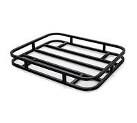 Camco Eaz-Lift RV Bumper Mounted Cargo Carrier Carrying Cargo on The Back of Your RV - Fits 4-inch and 4-1/2-inch Bumpers - Mounting Hardware Included (48470), Black