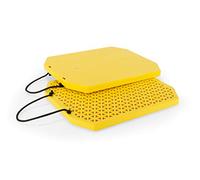 Camco Extra Large Stabilizer Jack Pads - Helps Stop RV Jacks from Sinking into Soft Ground - Includes Rope Carry Handles & Each Measures 17” x 15” x 1” - Crafted of Heavy-Duty Polymer - 2-Pack (44545)