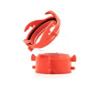 Camco RhinoFLEX 39847 - Tubo Flessibile per fognatura RV a 45 Gradi, Trasparente, Consente di Vedere Quando Il Serbatoio è Vuoto, Protezione Contro Gli odori, connessione Durevole e sicura