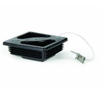 Camco Tappo paraurti senza insetti con risparmio, presenta piccoli fori per aumentare il flusso d'aria e bloccare gli insetti, facile installazione e rimozione, adatto a paraurti quadrati standard per