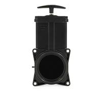 Camco Valvola di Scarico di Ricambio per Camper con Maniglia, con Manico in plastica Resistente e Apertura valvola di Diametro 7,6 cm (39513)