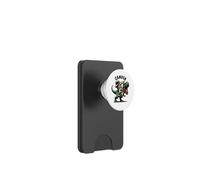 Camden Dabbing Astronauta su un cartone animato dinosauro PopSockets PopWallet per MagSafe