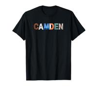 Camden, Inner London - New Jersey - Edizione Brick Wall Maglietta