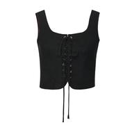 CAMDOM Gilet da donna rinascimentale con lacci, stile steampunk, gotico, cosplay