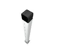 Came - 001CSS - Colonnina in alluminio 1mt