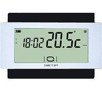 Cronotermostato Touch Da Parete Nero TH/500 BK 230V